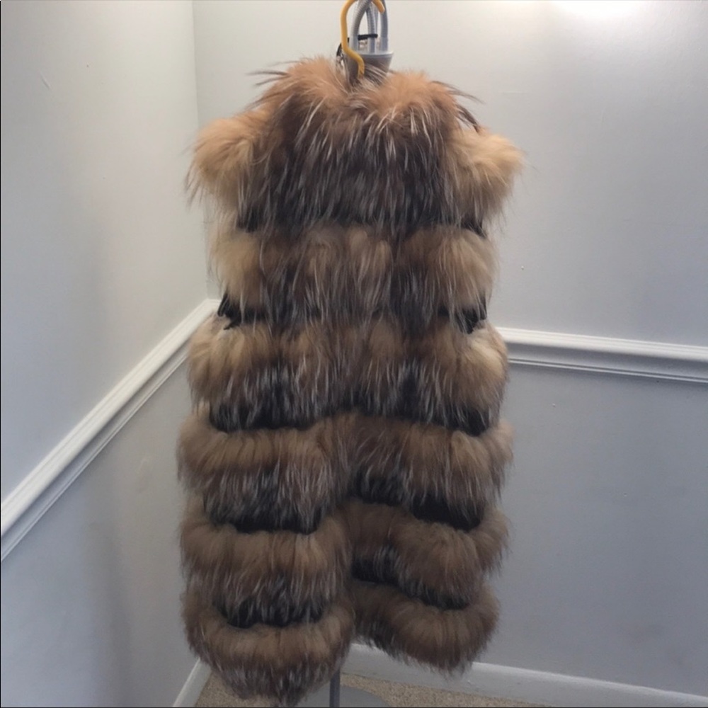 🦊Fox Fur Vest 3/4 Length 🦊